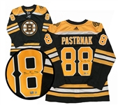 David Pastrnak Signed Boston Bruins Black Adidas Pro Jersey