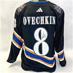 Alex Ovechkin Signed 2022 Reverse Retro Authentic Adidas Jersey 