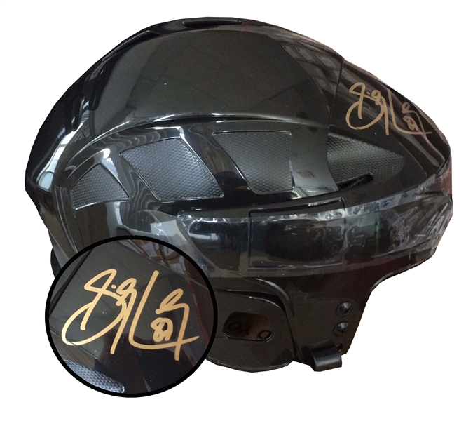 Sidney Crosby Signed Helmet Black CCM
