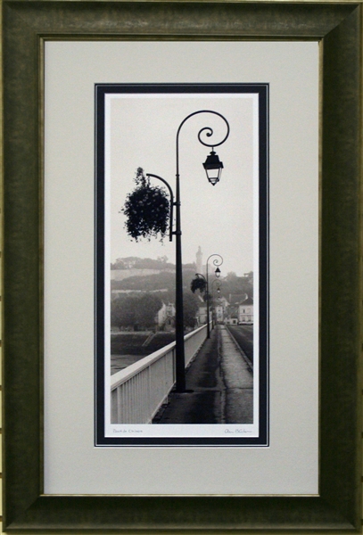 Pont De Chinon Vetico By Alan Blaustein Framed