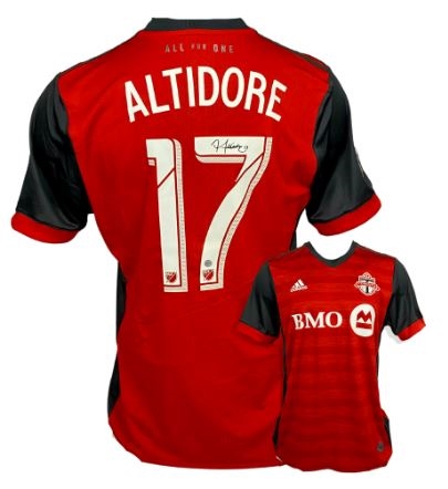 Jozy Altidore Signed Toronto FC Jersey (red)