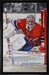 Carey Price Signed Framed 36x54 Montreal Canadiens Red Action Gallery Edition Canvas (In-Store Pick Up Only)