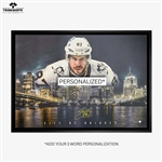 Sidney Crosby Signed **Personalized** "City of Bridges" Canvas