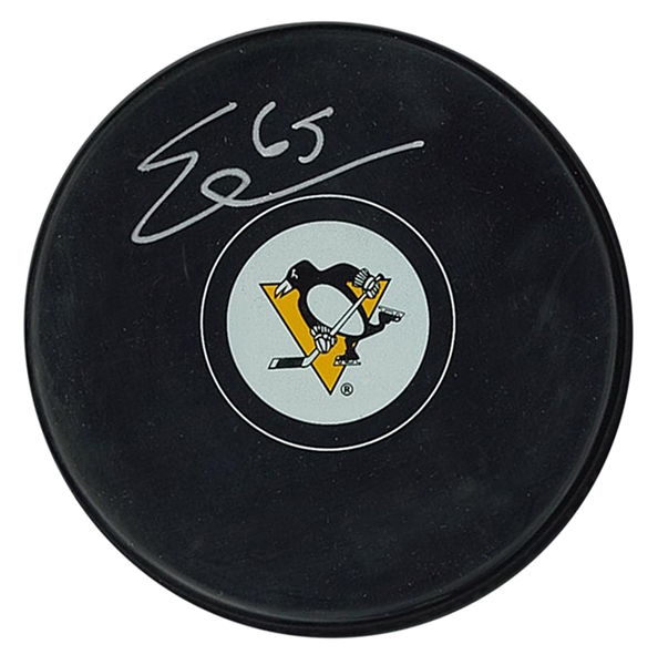 Erik Karlsson Signed Pittsburgh Penguins Puck 