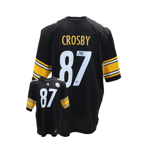 Sidney Crosby Signed Jersey Pittsburgh Steelers Nike Game Jersey (Limited Edition of 87)