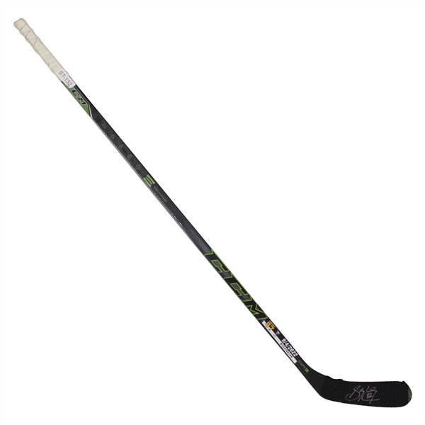 Sidney Crosby Signed Game Used Stick vs  Washington Capitals (April 9th 2022) (ST-132)