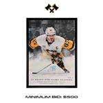 Sidney Crosby Signed 20x29 Framed Canvas 19 Point-Per Game Seasons (Limited Edition of 87)