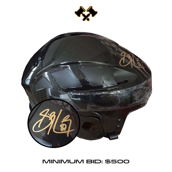 Sidney Crosby Signed Pittsburgh Penguins Black CCM Helmet