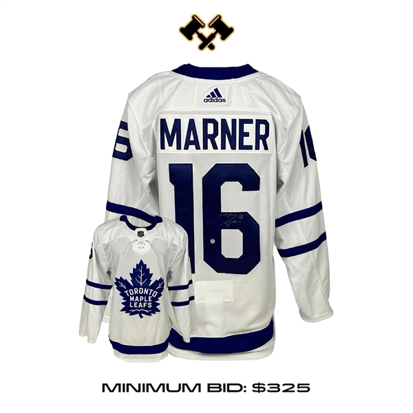 Mitch Marner Signed Toronto Maple Leafs Adidas Auth. Jersey