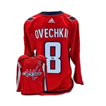 Alex Ovechkin Signed Washington Capitals Red Adidas Authentic Jersey