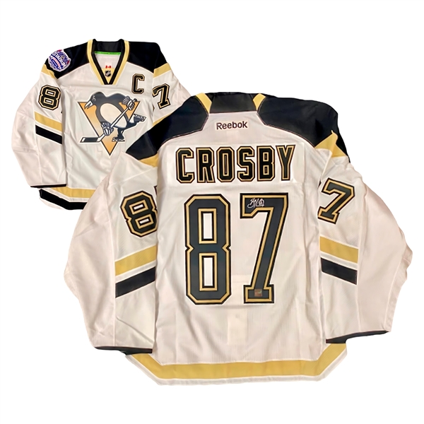 Sidney Crosby Signed Jersey Penguins 2014 Stadium Series Team Issued Reebok