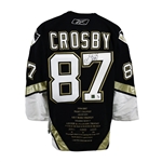 Sidney Crosby Signed 2006-2007 Milestone Embroidered CCM Jersey (Limited Edition 6/87)