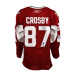 Sidney Crosby Signed Jersey NHL NHL All-Star 2008 PRO Red (Limited Edition of 3/87)