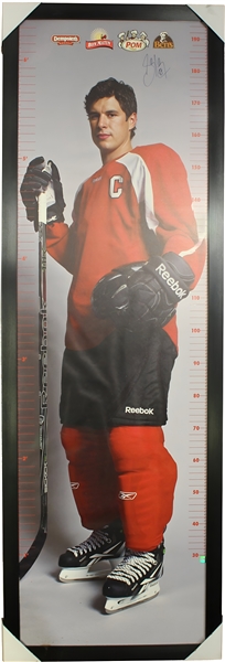 Sidney Crosby Signed Framed Life-Size Cardboard Cut-out