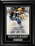 Sidney Crosby Signed 16x20 Framed PhotoGlass Penguins Winter Classic Tribute-V (Limited Edition of 99)