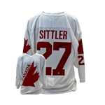 Darryl Sittler Signed Team Canada 76 Replica White Jersey