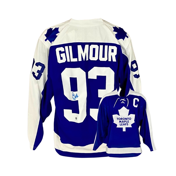 Doug Gilmour Signed Jersey Toronto Maple Leafs Team Classic Adidas