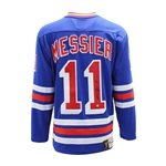 Mark Messier Signed Jersey Replica Blue Rangers Vintage Fanatics