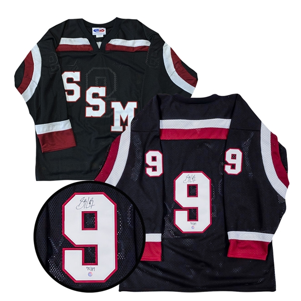 Sidney Crosby Signed Shattuck St Marys Black Jersey (Limited Edition of 87)