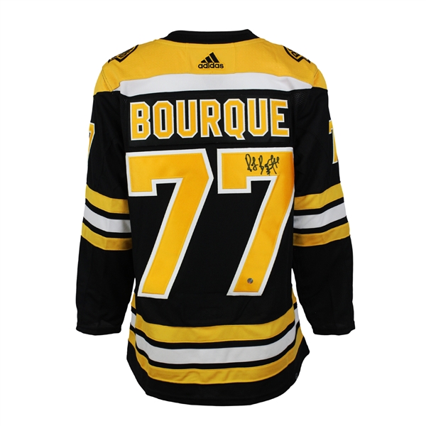 Ray Bourque Signed Jersey Boston Bruins Black Adidas Jersey