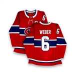 Shea Weber Signed Jersey Canadiens Red Fanatics Premium