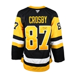 Sidney Crosby Signed + Personalized Jersey Pittsburgh Penguins Black Fanatics Premium