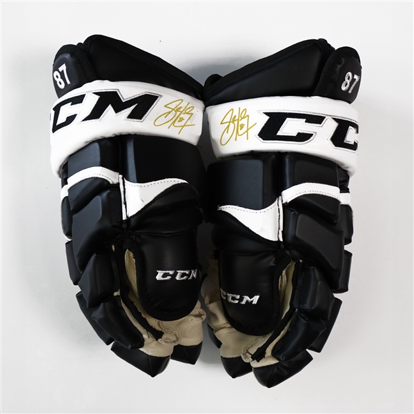 Sidney Crosby Game Model Signed Gloves