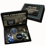 Sidney Crosby Signed Pucks in Deluxe Case 2005 Rimouski & Draft (Limited Edition of 87)