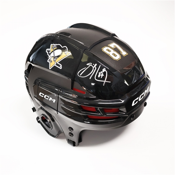 Sidney Crosby Signed CCM Black Helmet