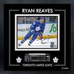 Ryan Reaves Signed 8x10 PhotoGlass Frame Maple Leafs Action