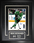 Miro Heiskanen Signed Framed Dallas Stars Photo Home