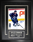 Kyle Connor Signed Framed Winnipeg Jets 8x10 Photo Home