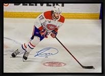 Josh Anderson Montreal Canadiens Signed Framed 20x29 Skating Close-Up Canvas