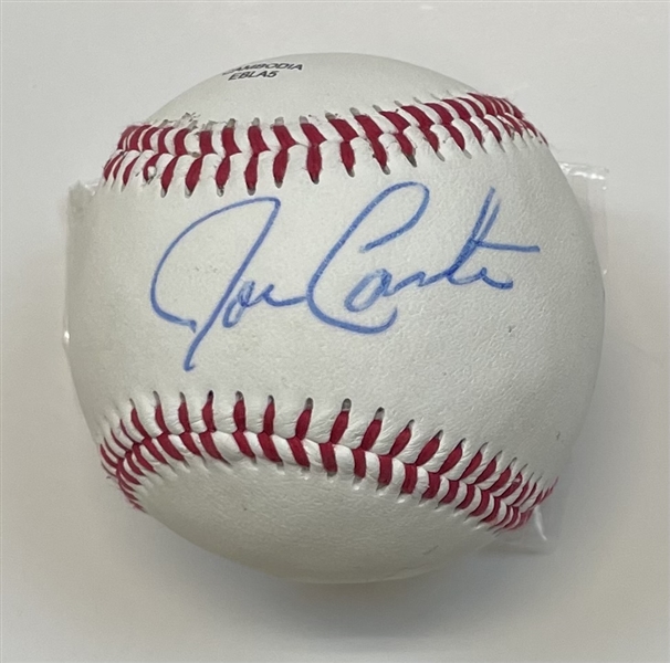 Joe Carter Signed Rawlings RTD1 Baseball