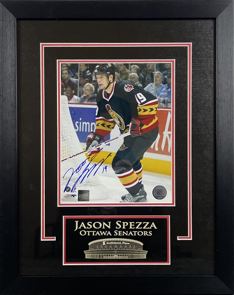 Jason Spezza Signed Framed 8x10 Photo