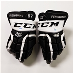 Sidney Crosby Double Signed Game Model Gloves