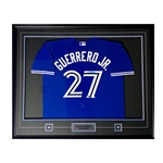 Vladimir Guerrero Jr. Signed Framed Toronto Blue Jays Replica Nike Royal Jersey