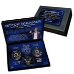 Mitch Marner Signed Toronto Maple Leafs Milestone 6-Point Night and 1st NHL Hat Trick Pucks in Deluxe Case (Limited Edition of 16)