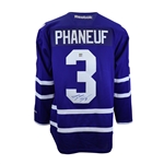 Dion Phaneuf Toronto Maple Leafs Signed Reebok Blue Jersey