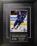 Trevor Linden Vancouver Canucks Signed Framed 8x10 Photo