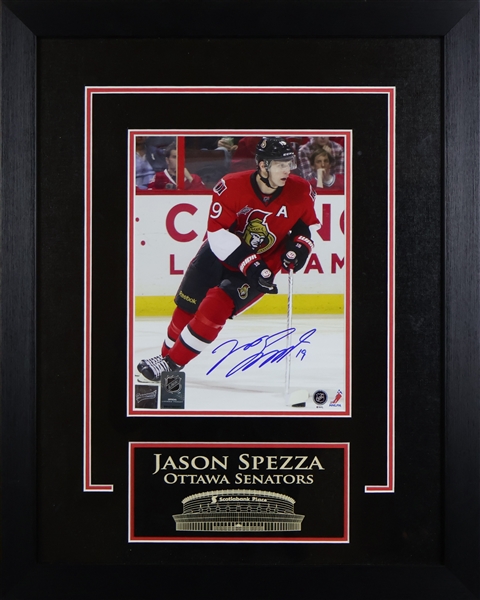 Jason Spezza Ottawa Senators Signed Framed 8x10