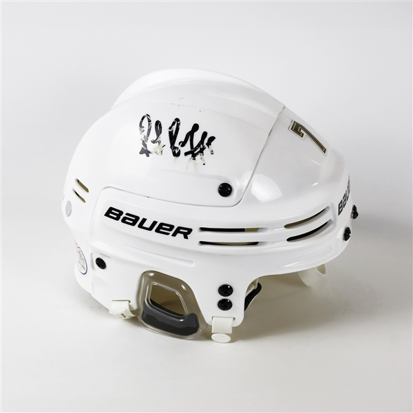 Ray Bourque Signed Helmet "imperfect"