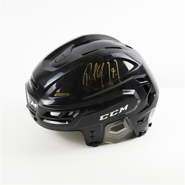 Paul Coffey Signed Helmet "imperfect"