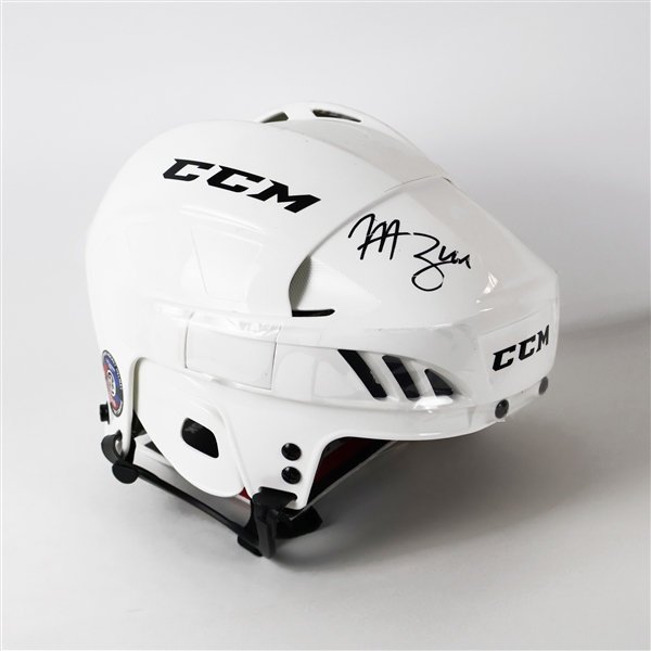 Morgan Rielly Signed Helmet "imperfect"