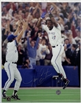 Joe Carter Signed 8x10 "imperfect"