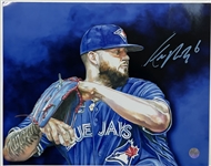 Alec Manoah Signed 8x10 "imperfect"