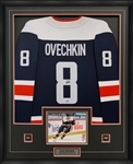 Alex Ovechkin Signed Framed Jersey Washington Capitals Alternate Navy Fanatics