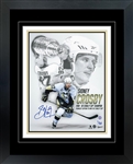 Sidney Crosby Signed 11x14 Framed PhotoGlass Penguins (Limited Edition of 87)