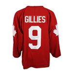 Clark Gillies Signed Jersey 1981 Canada Cup Red