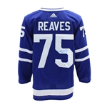 Ryan Reaves Signed Jersey Toronto Maple Leafs Blue Adidas